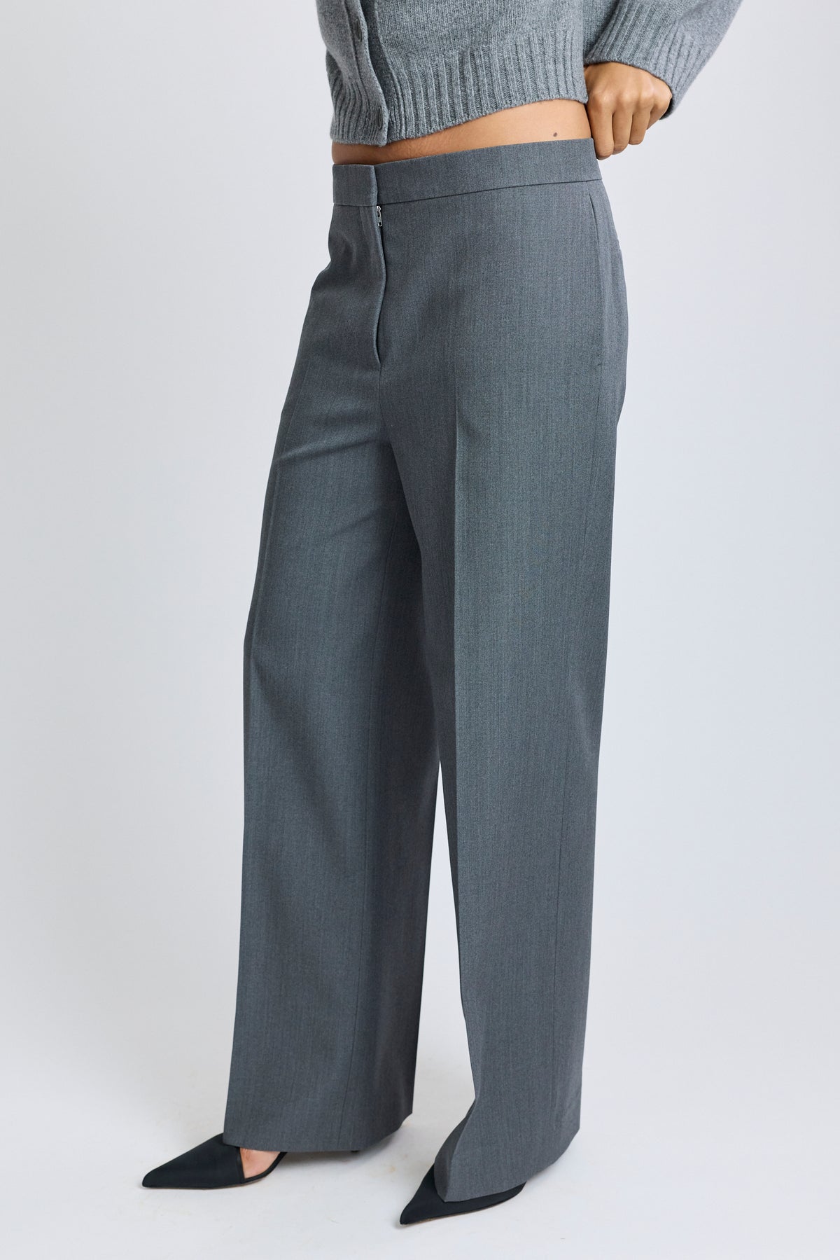 Aris Tailored Wide Leg Trouser