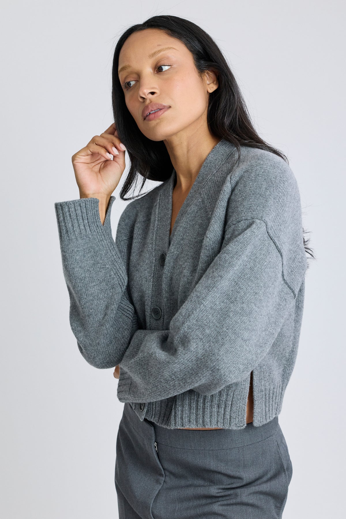Enika Cropped Cardigan