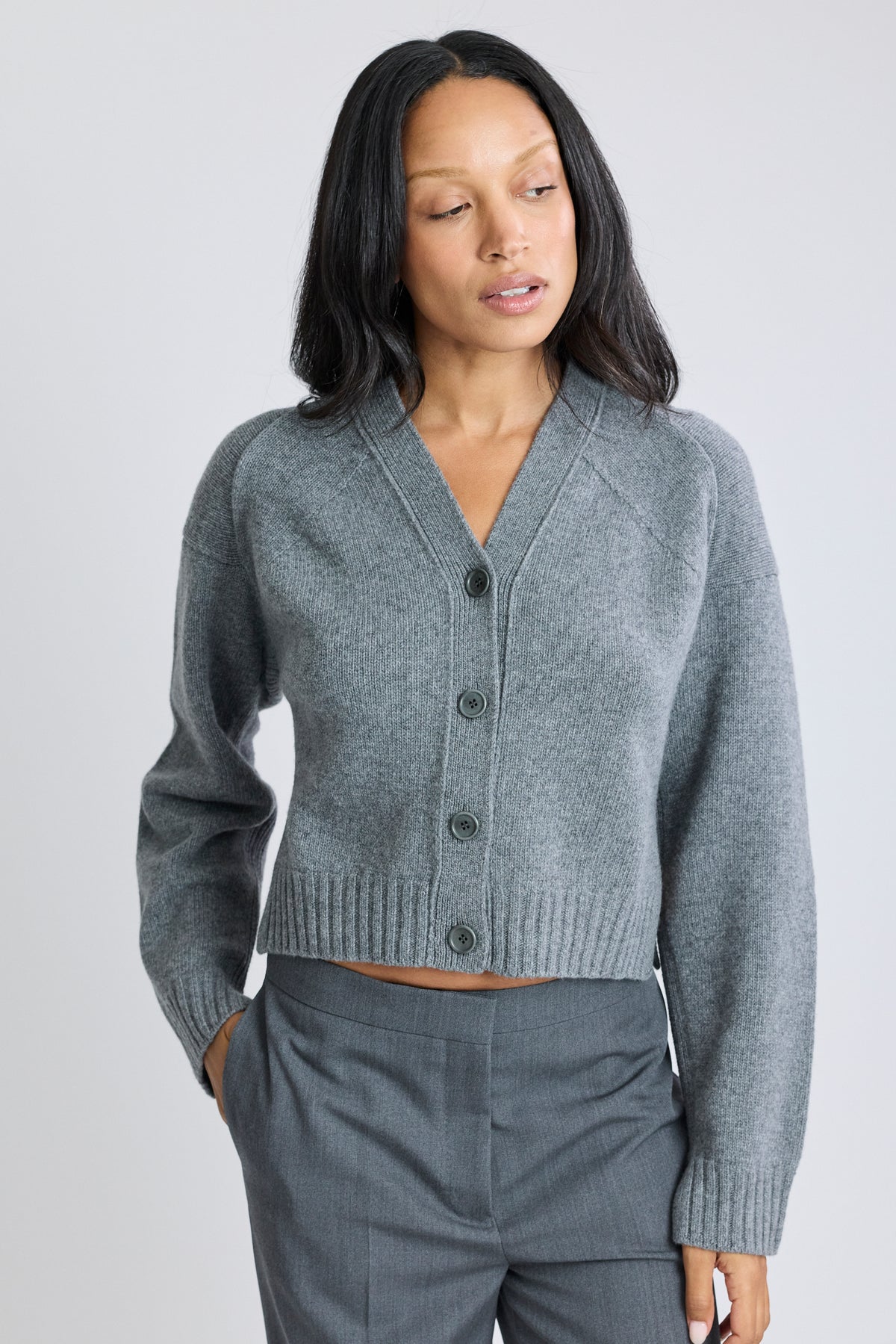 Enika Cropped Cardigan