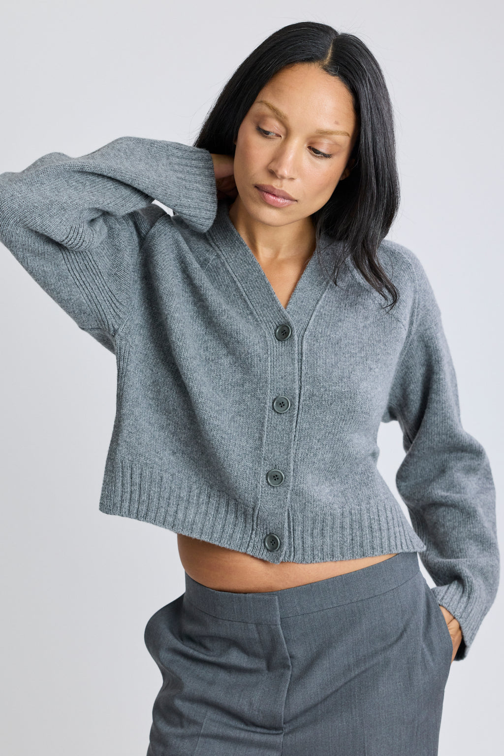 Enika Cropped Cardigan