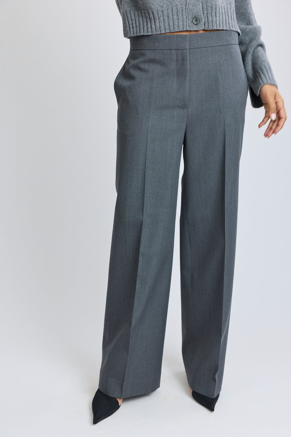 Aris Tailored Wide Leg Trouser