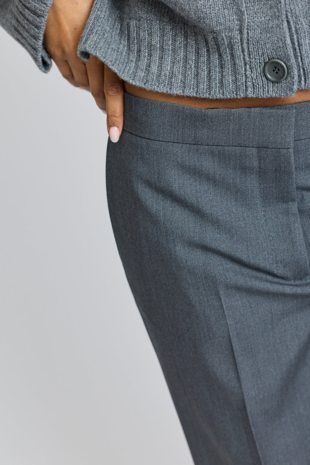 Aris Tailored Wide Leg Trouser