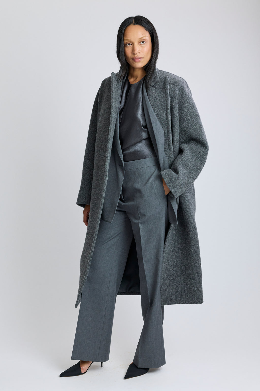 Jean Cocoon Coat