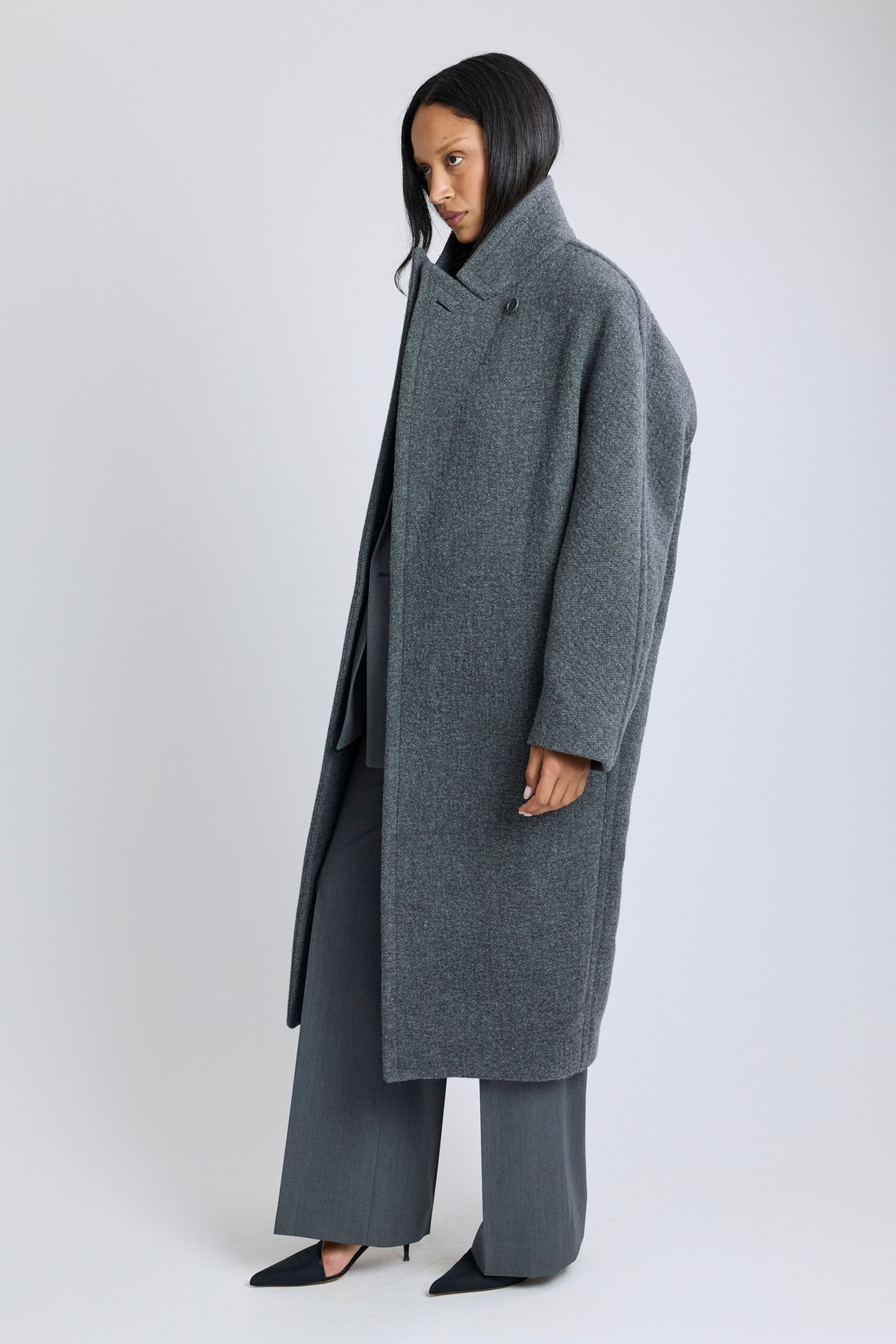 Jean Cocoon Coat