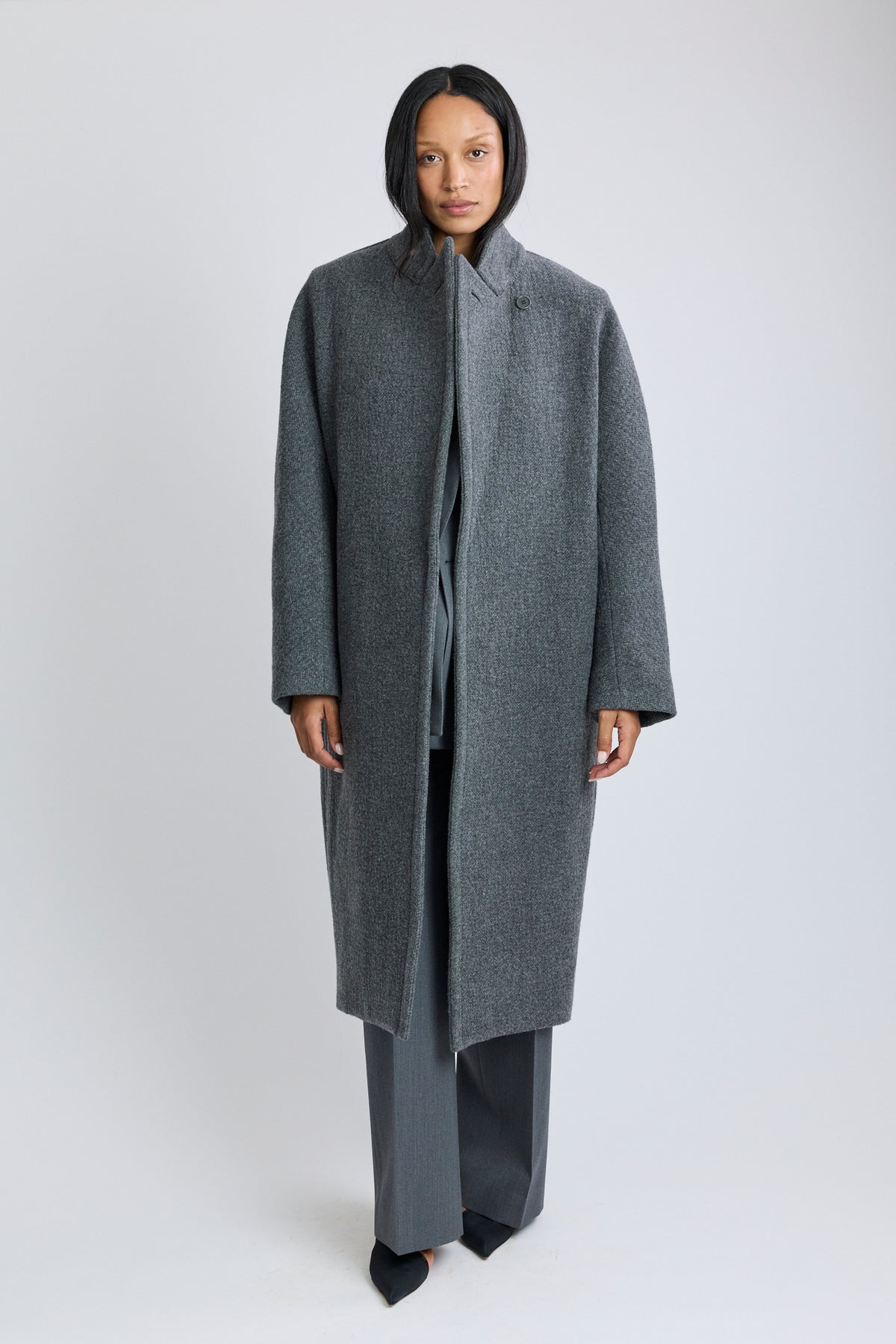 Jean Cocoon Coat
