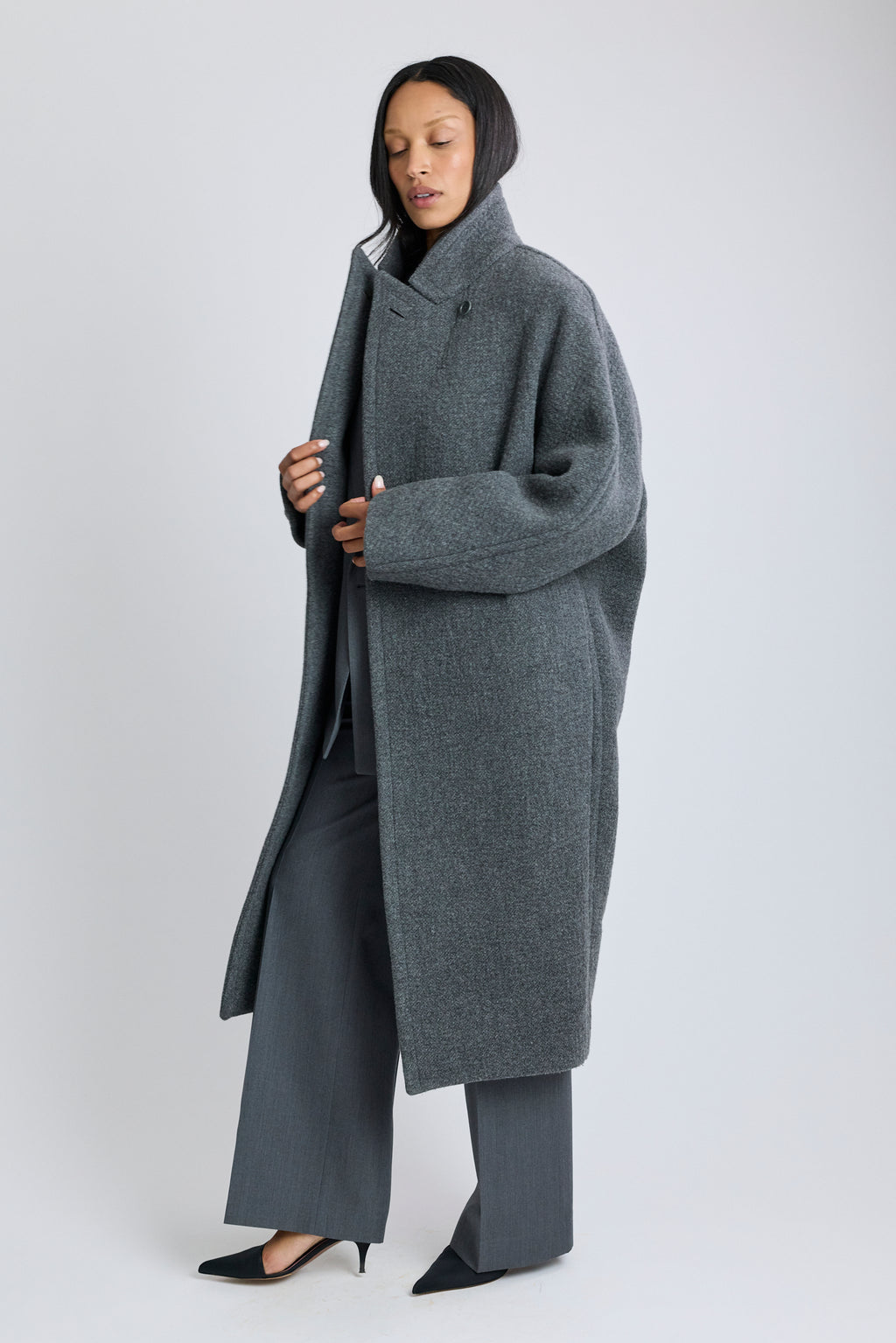 Jean Cocoon Coat