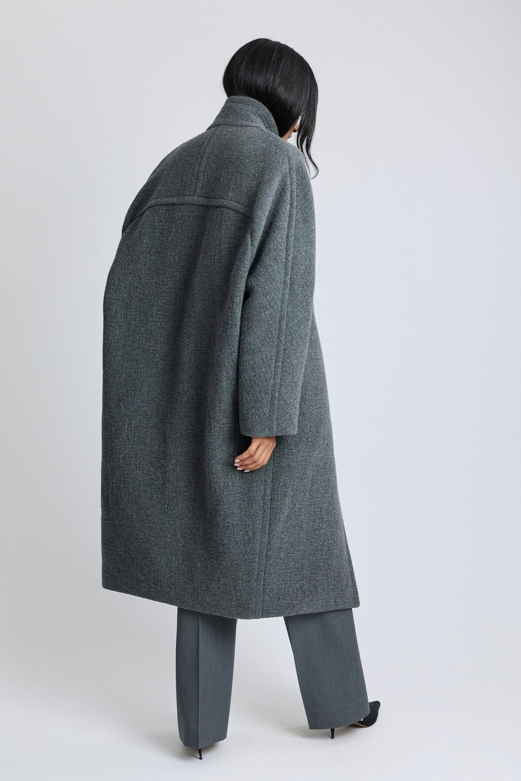 Jean Cocoon Coat