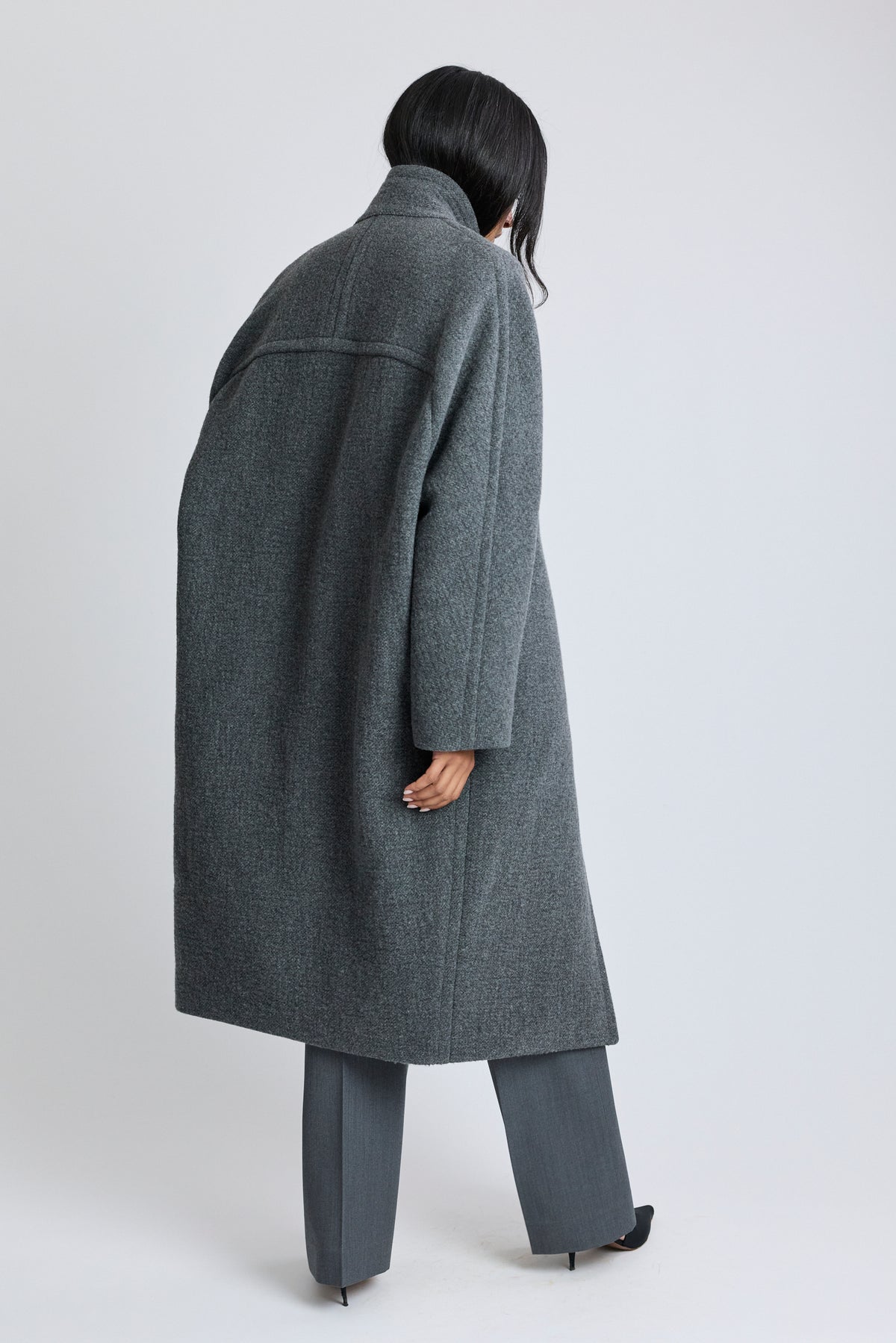 Jean Cocoon Coat
