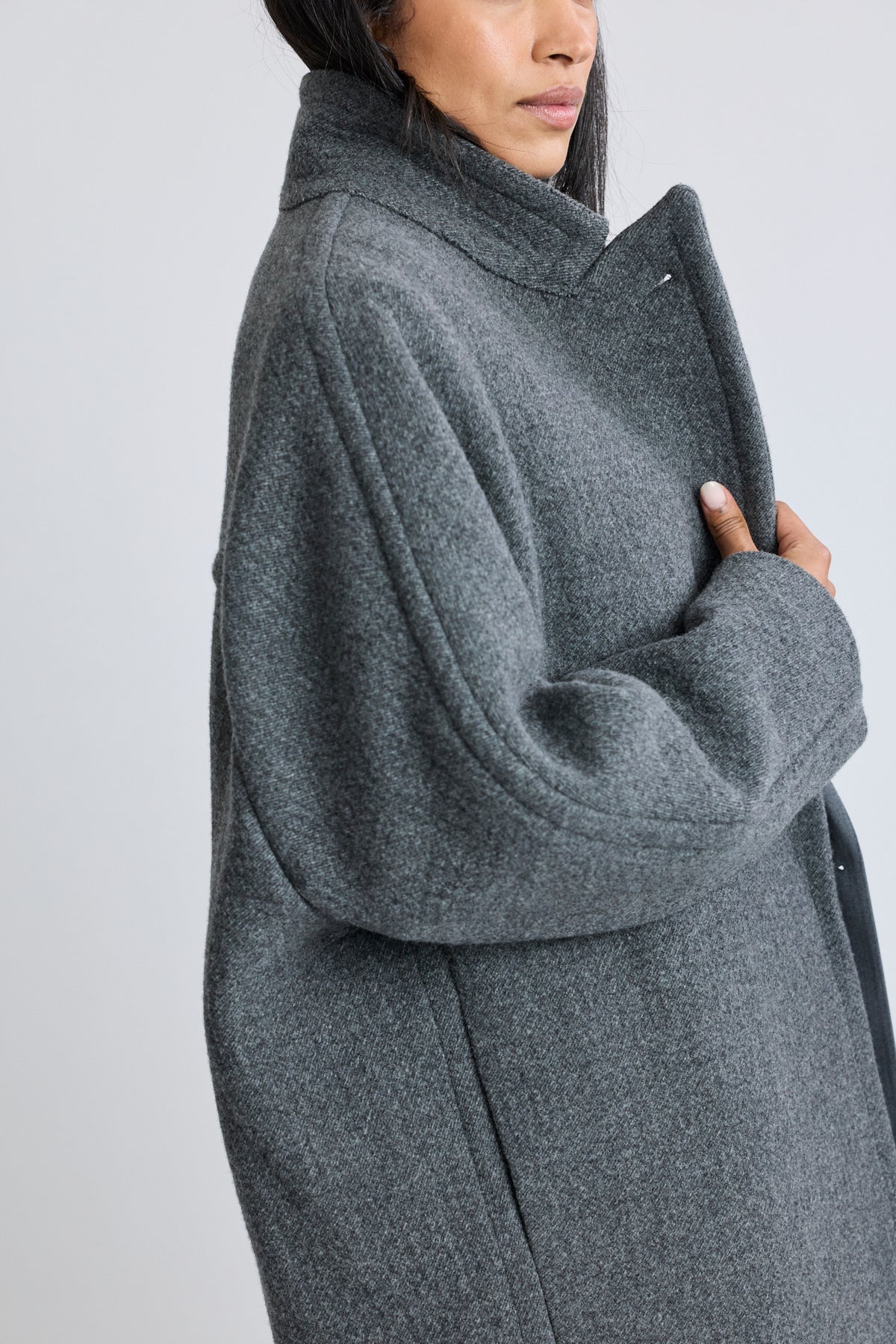 Jean Cocoon Coat