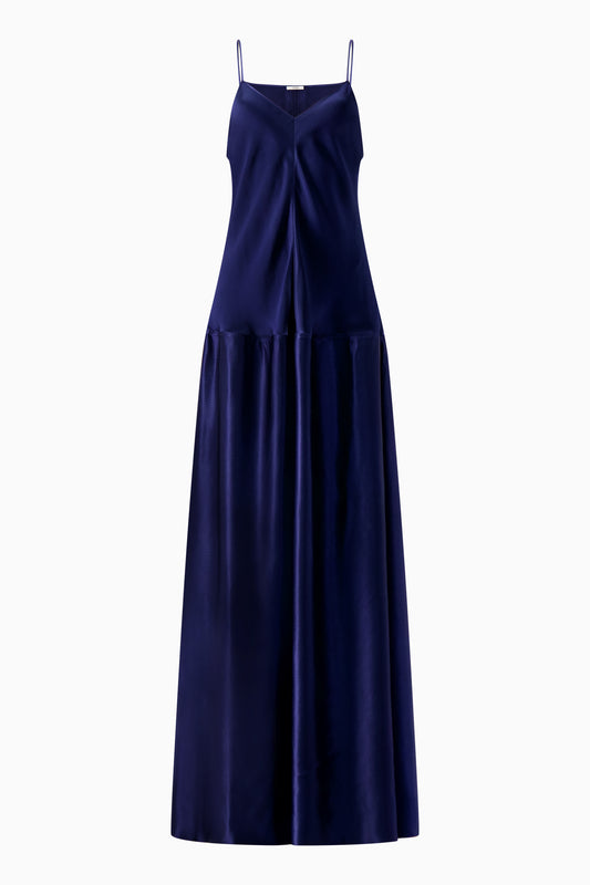 Layla Dress - Prussian Blue