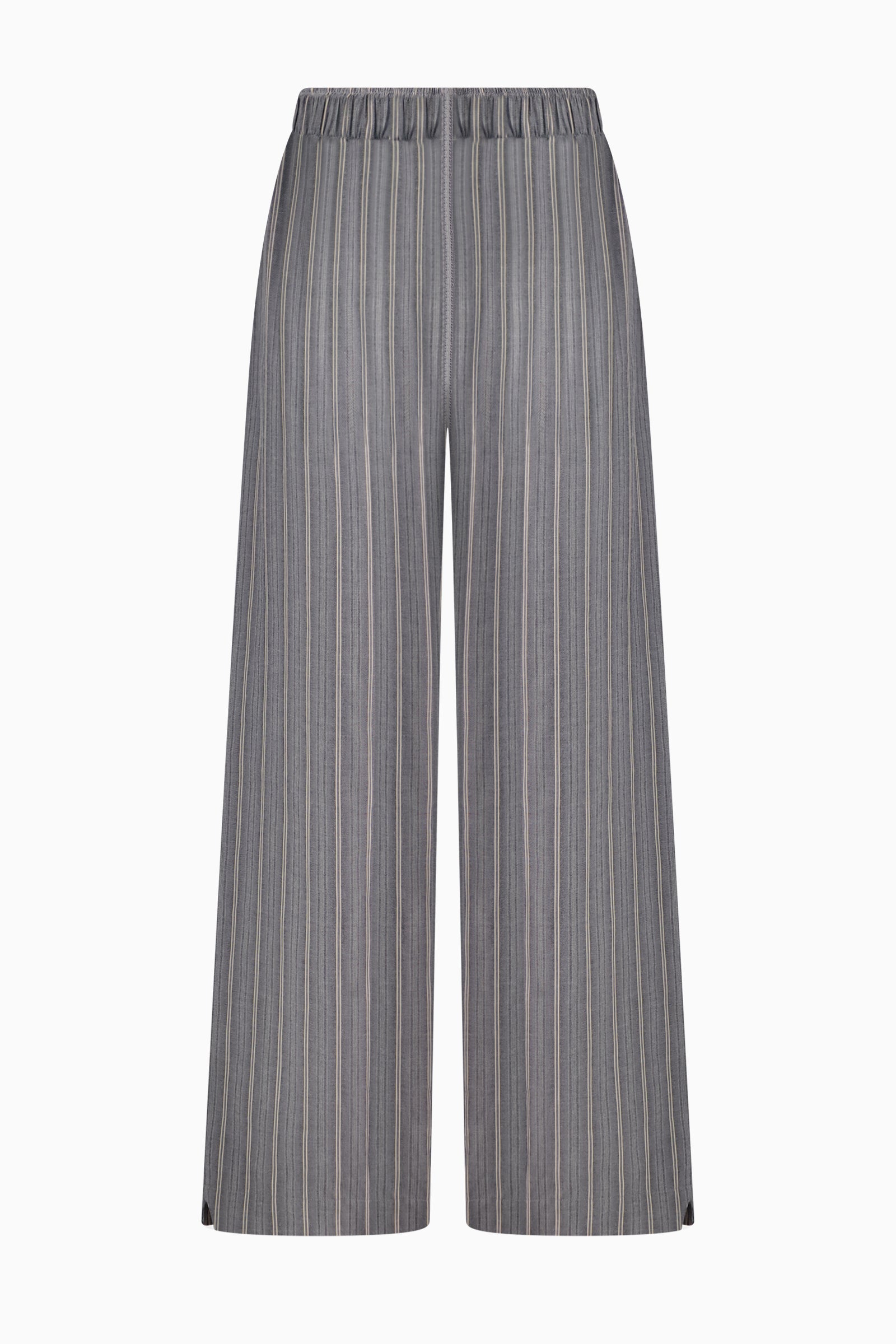 Flannel Lounge Pant - Grey Stripe