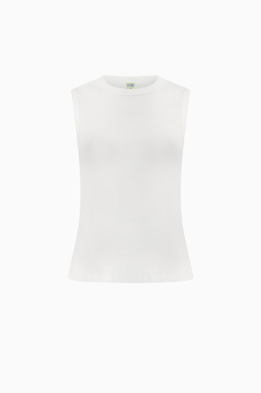 Esme Tank - White