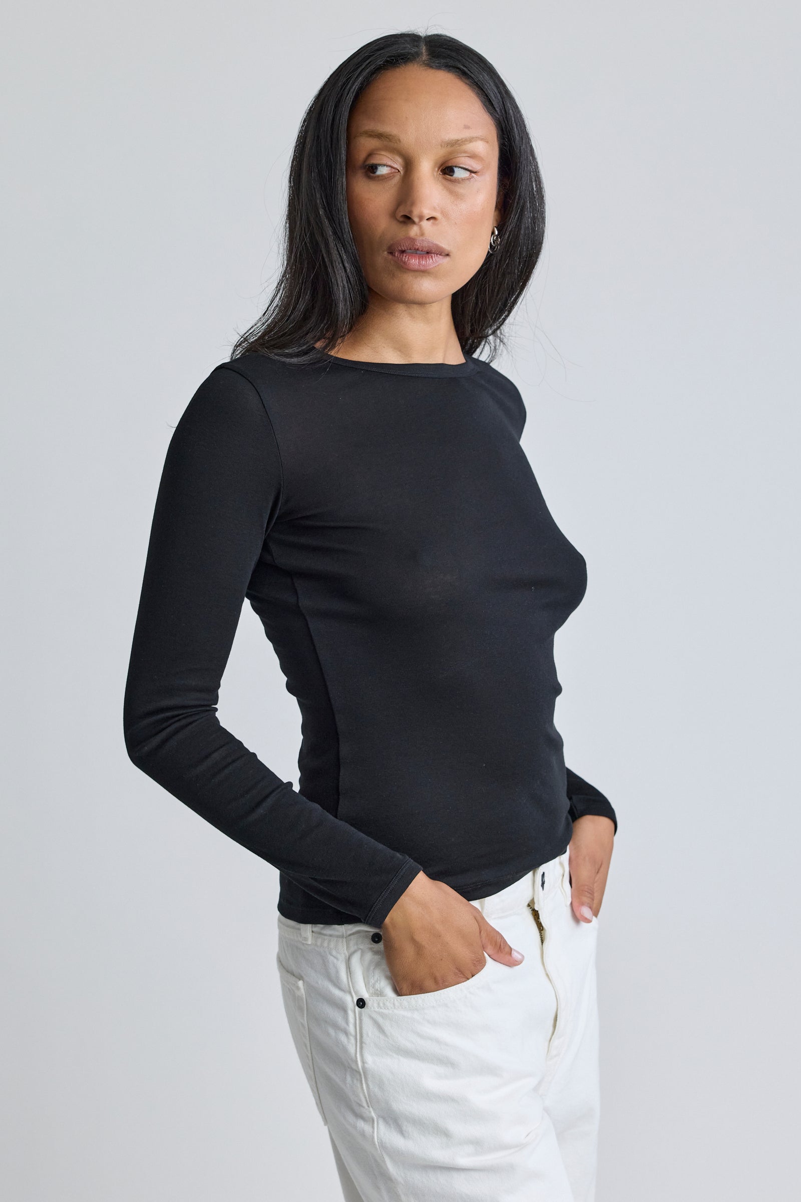 Olivia Longsleeve - Black