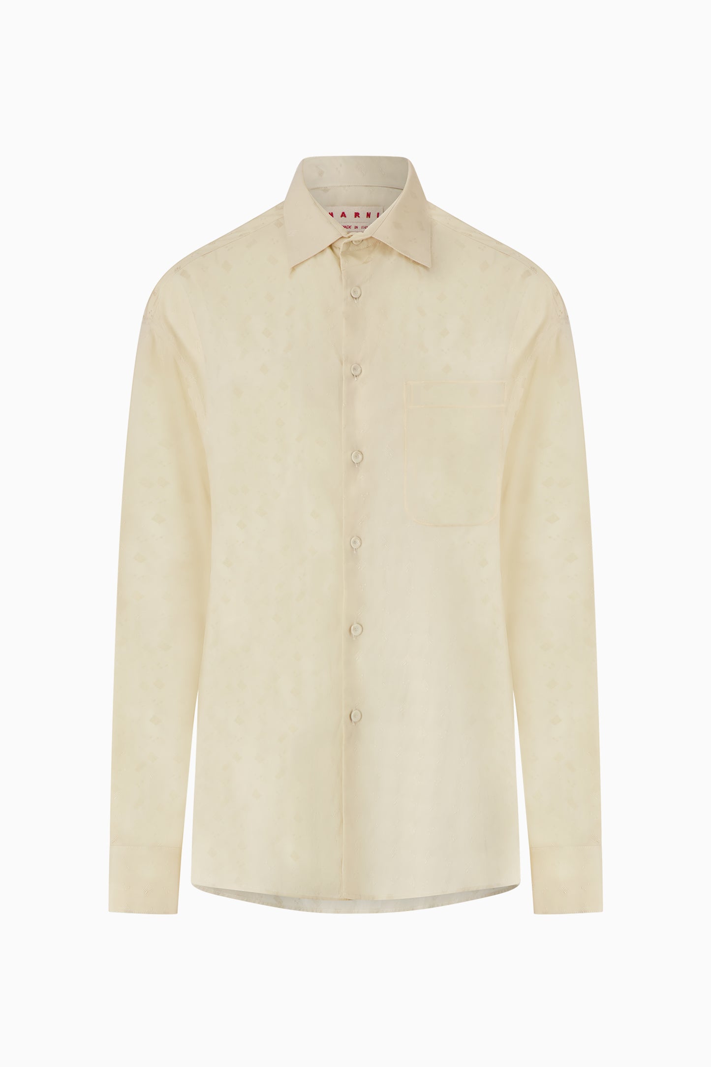 Fluid Geometric Button Down