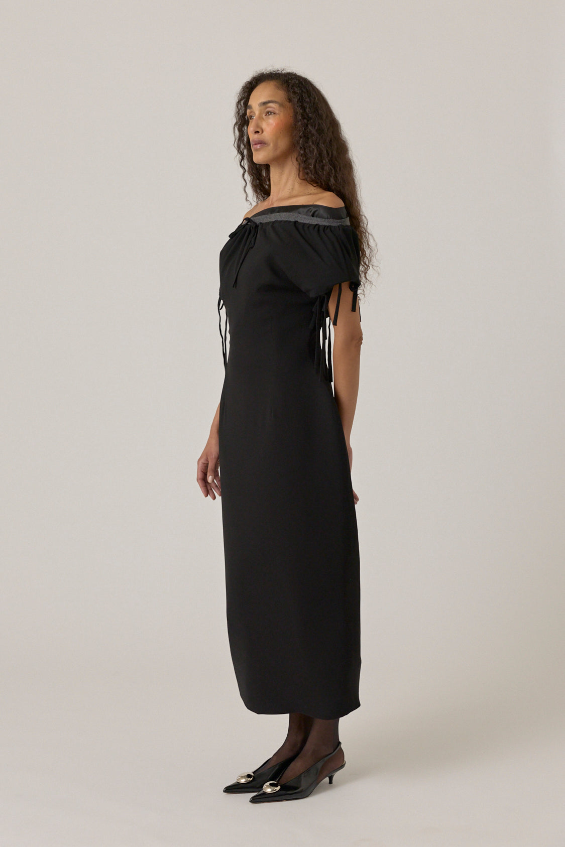 Covered Shoulder Dress