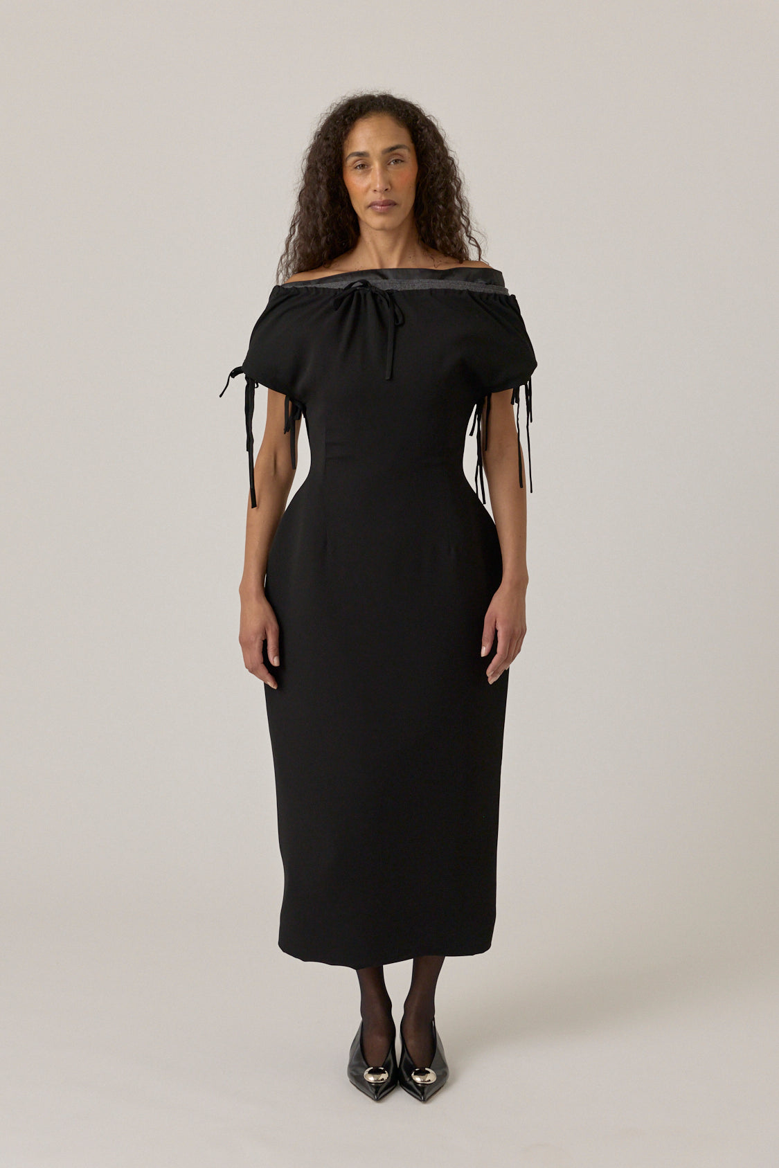 Covered Shoulder Dress