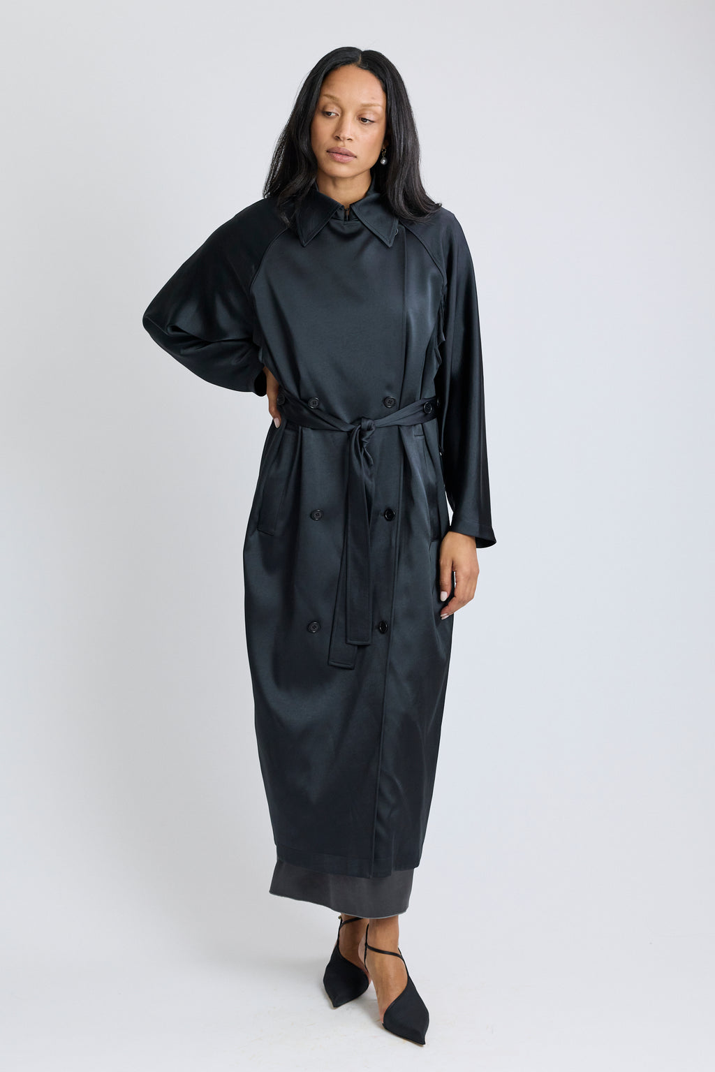 Orly Unstructured Trench Coat