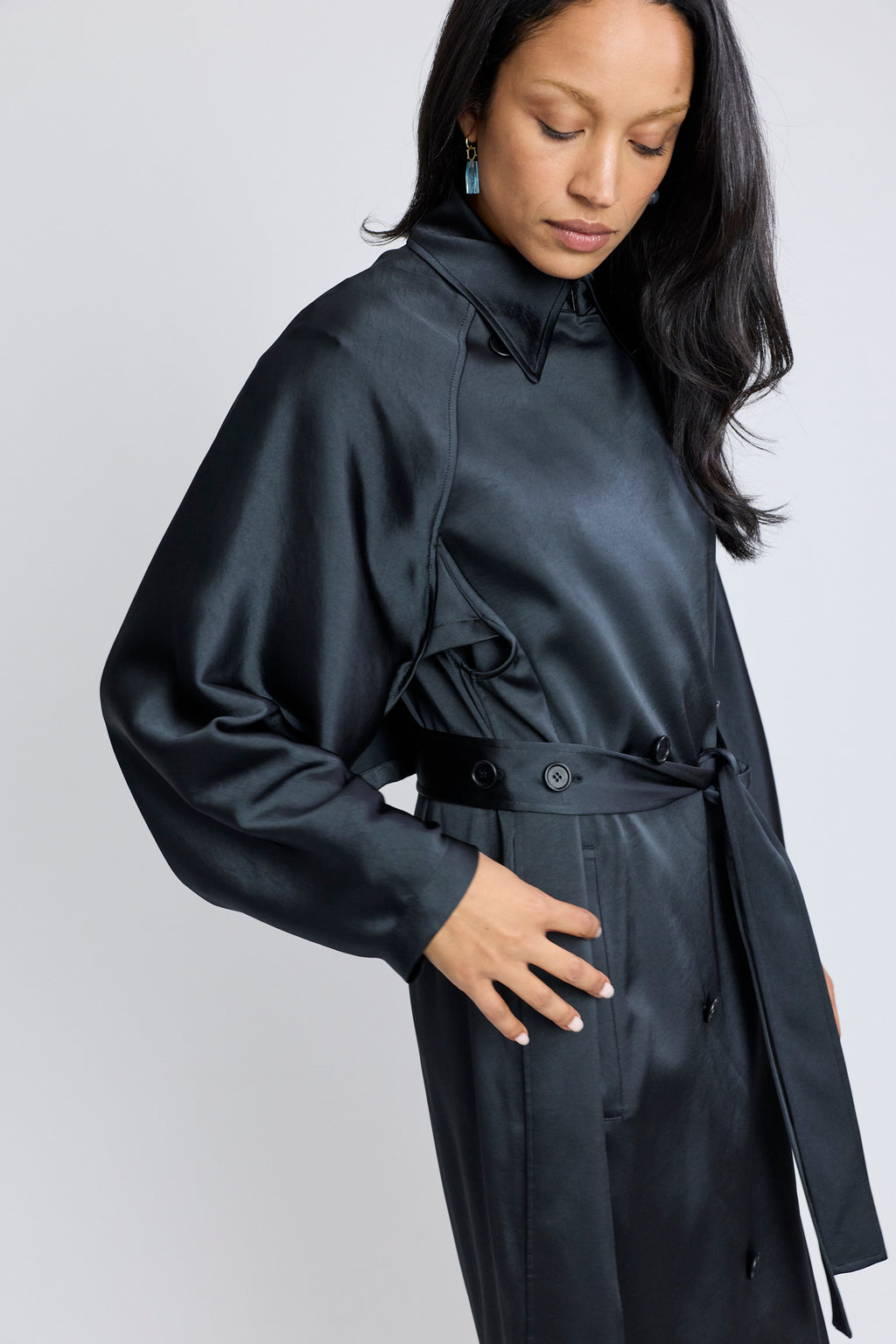 Orly Unstructured Trench Coat