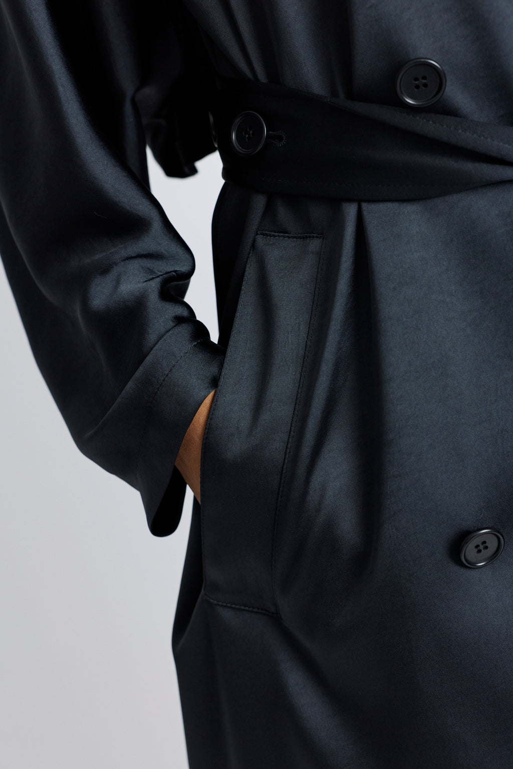 Orly Unstructured Trench Coat