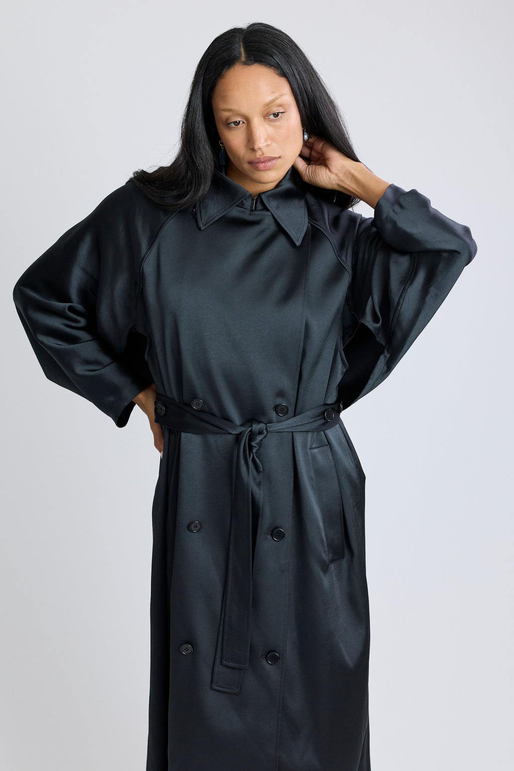 Orly Unstructured Trench Coat