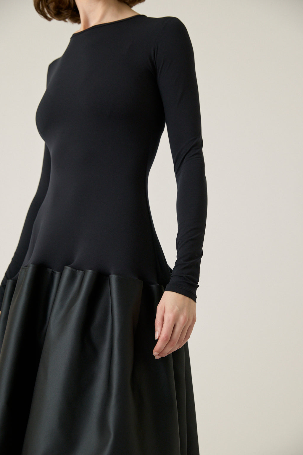 Catrin Flared Duchesse Dress