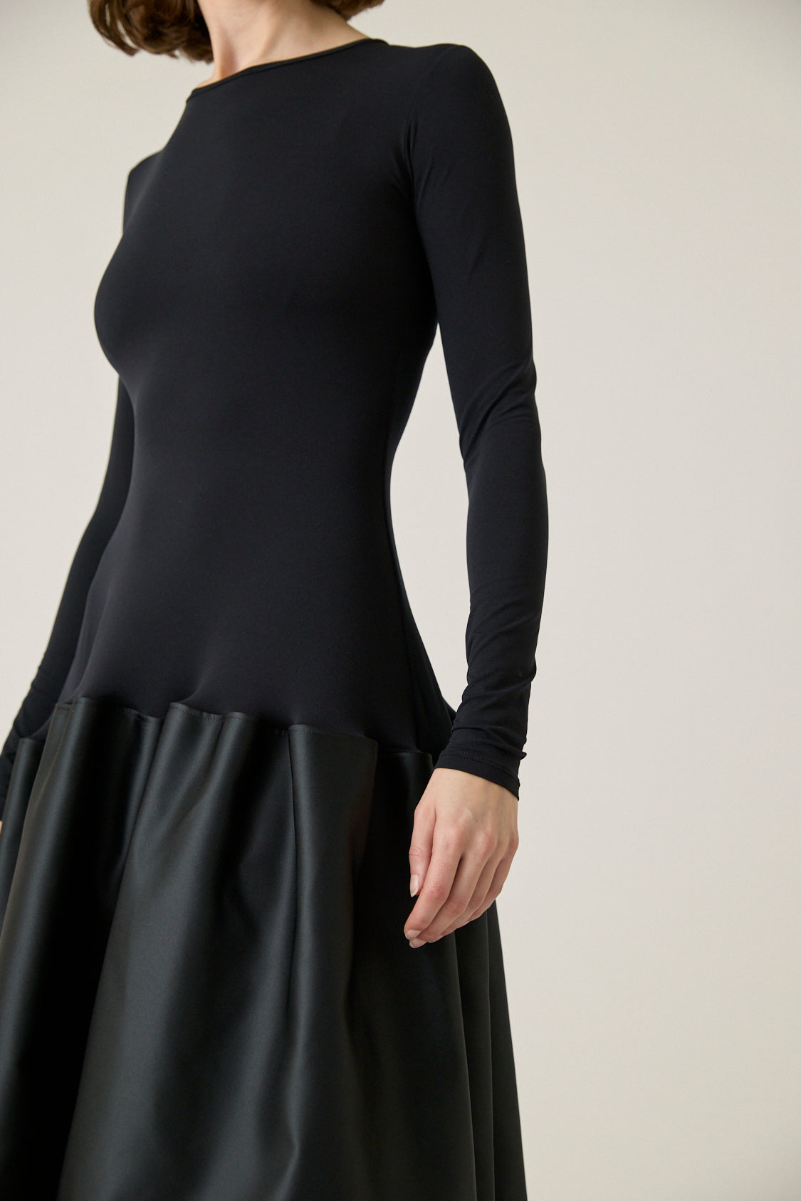 Catrin Flared Duchesse Dress