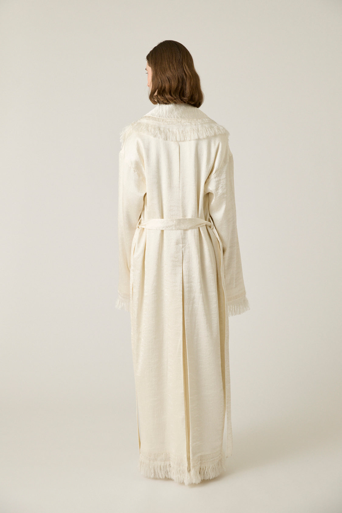 Lise Frayed Edge Trench
