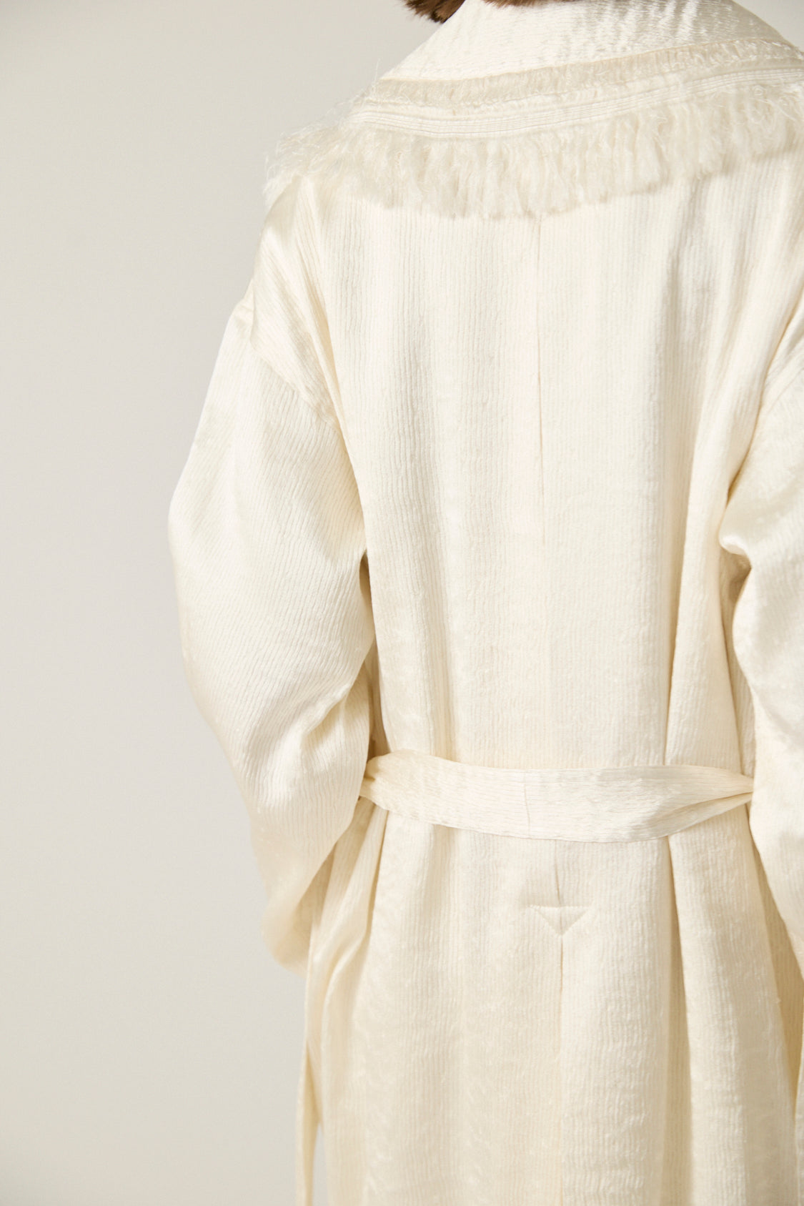 Lise Frayed Edge Trench