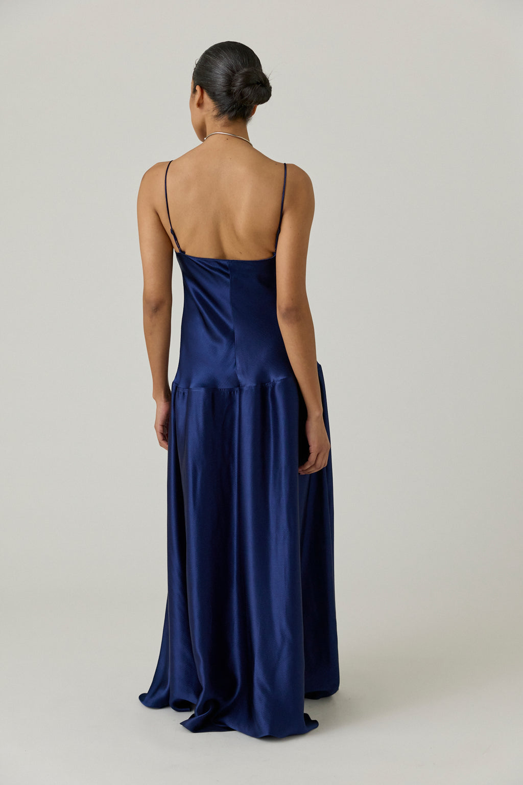 Layla Dress - Prussian Blue