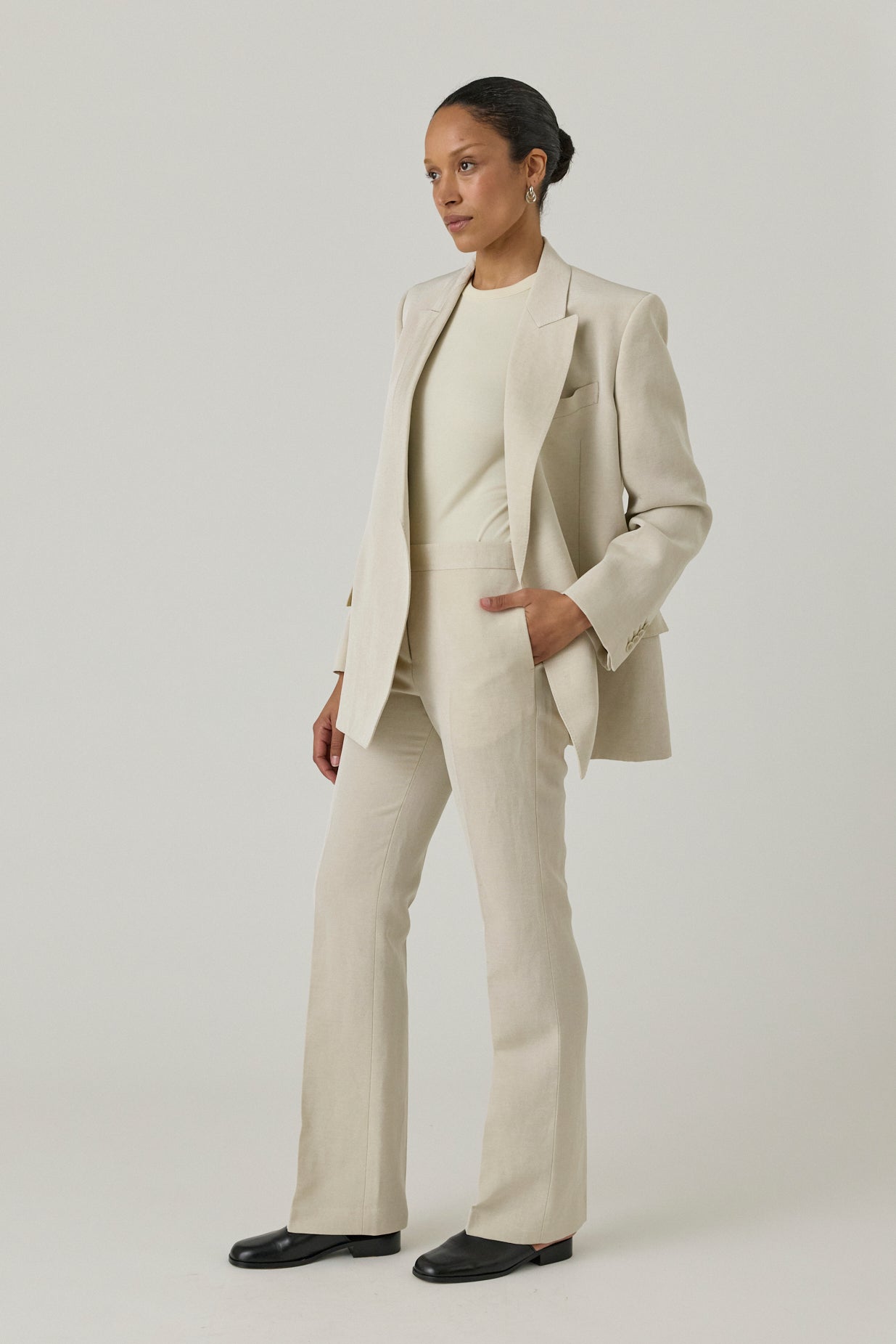 Cameron Trouser - Bone