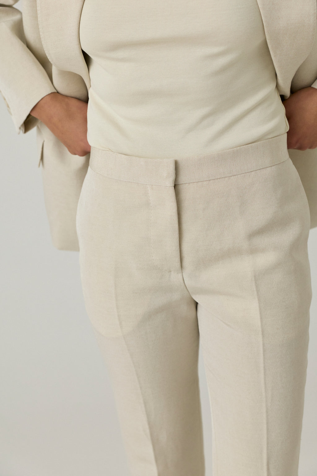 Cameron Trouser - Bone