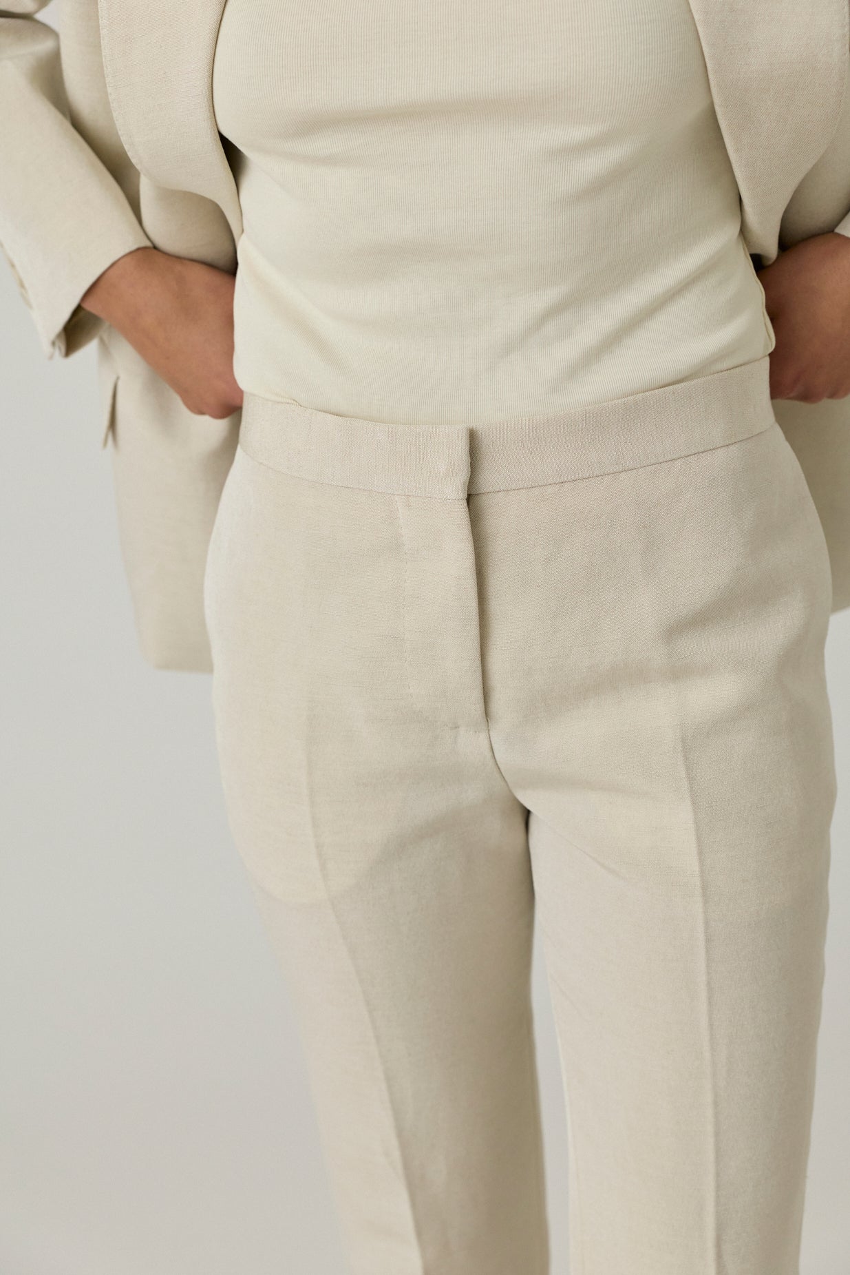 Cameron Trouser - Bone
