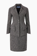Thierry Mugler Grey Wool Suit