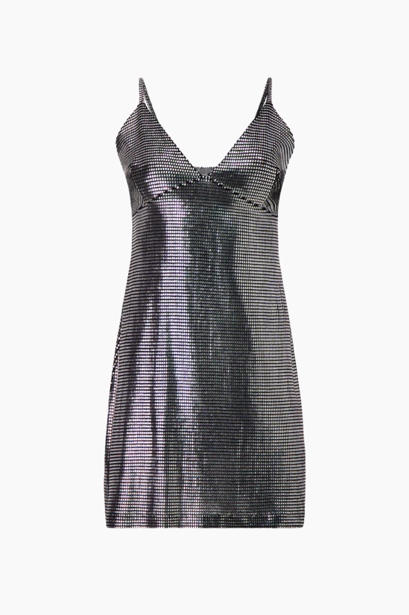 Paco Rabanne Mirror Effect Dress