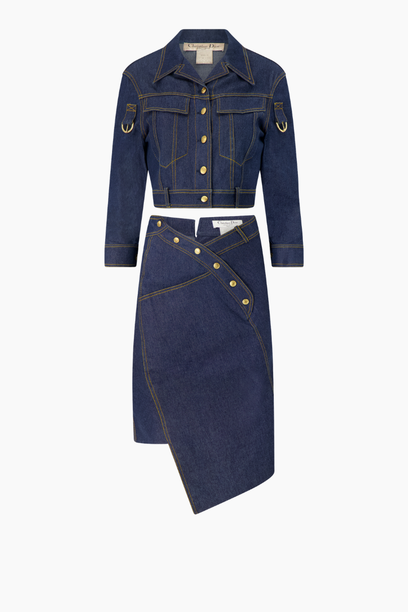 Christian Dior Denim Suit