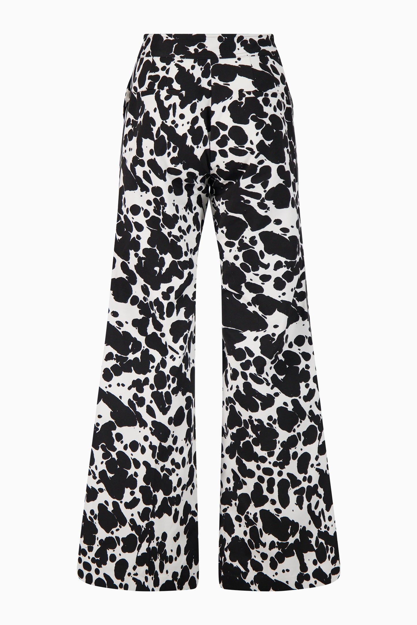 Splatterware High Waisted Flare Trouser