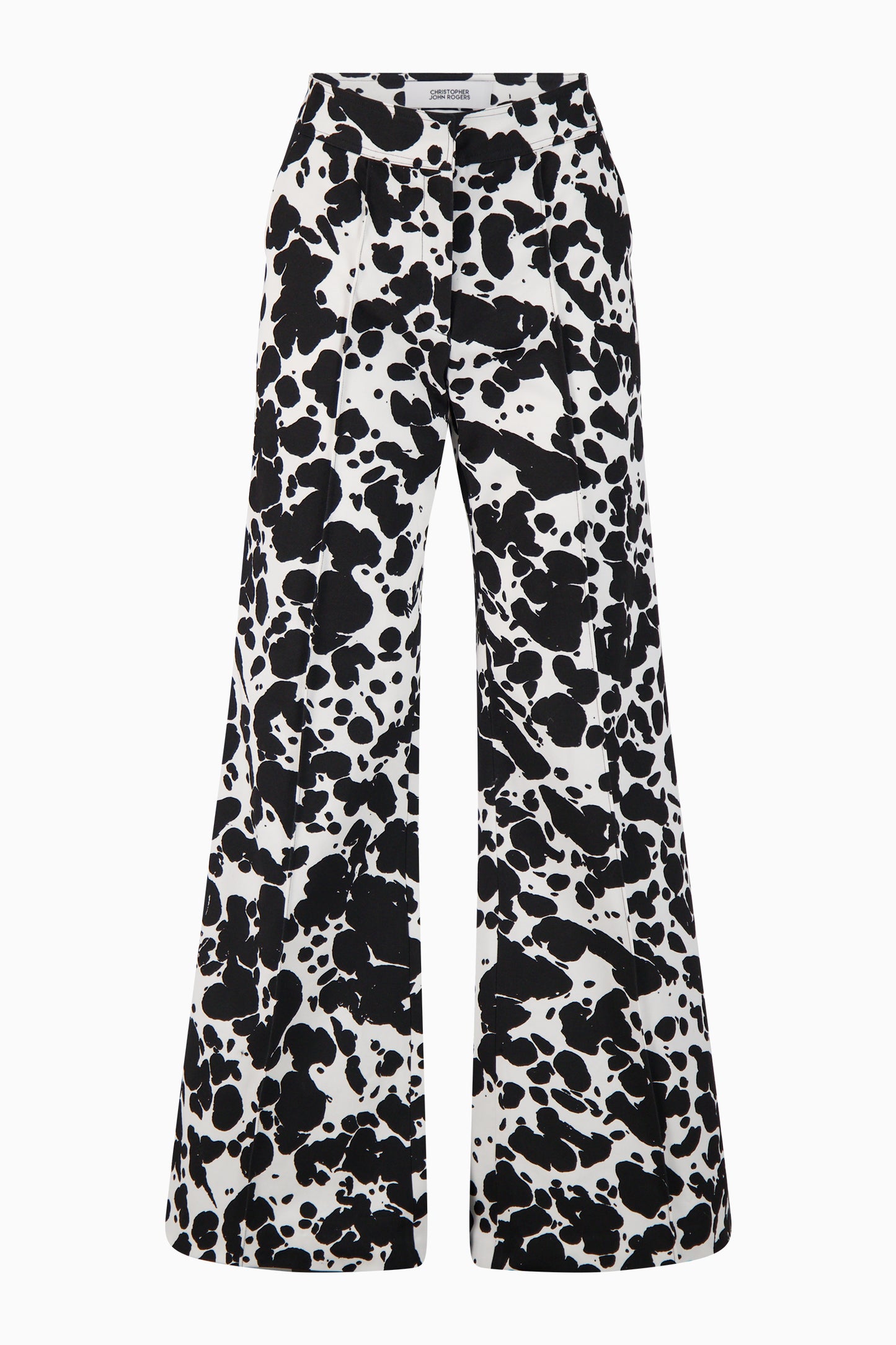 Splatterware High Waisted Flare Trouser