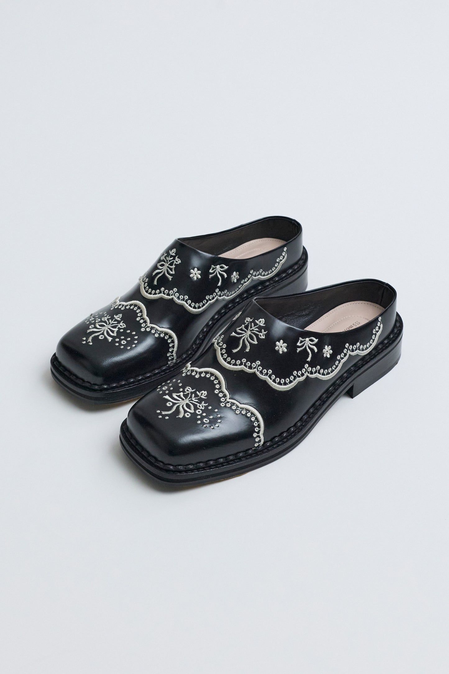 Floral Lace Mule