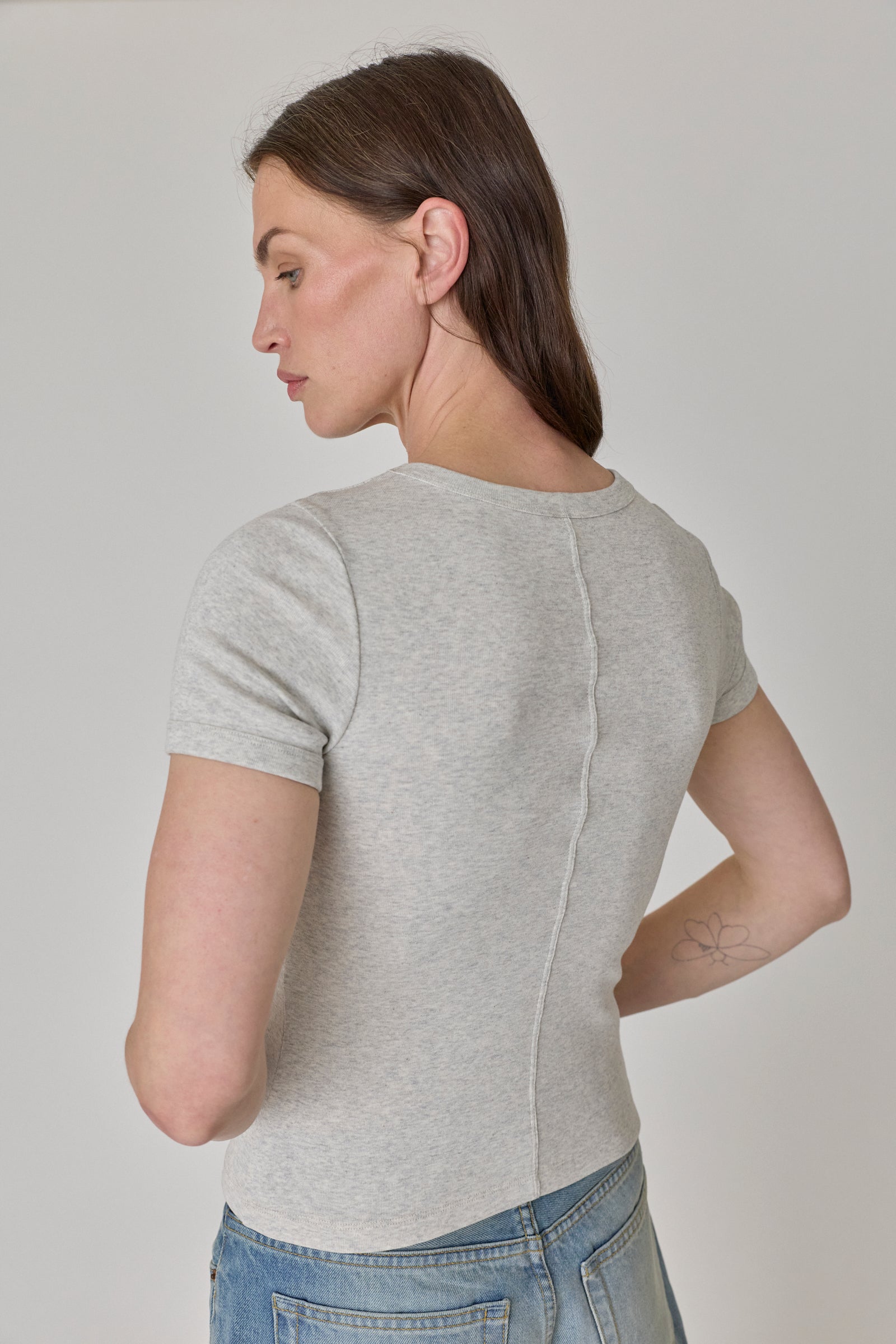 Car Tee - Heather Grey