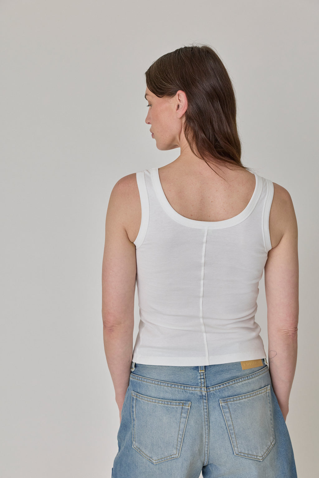 Hillie Tank - White