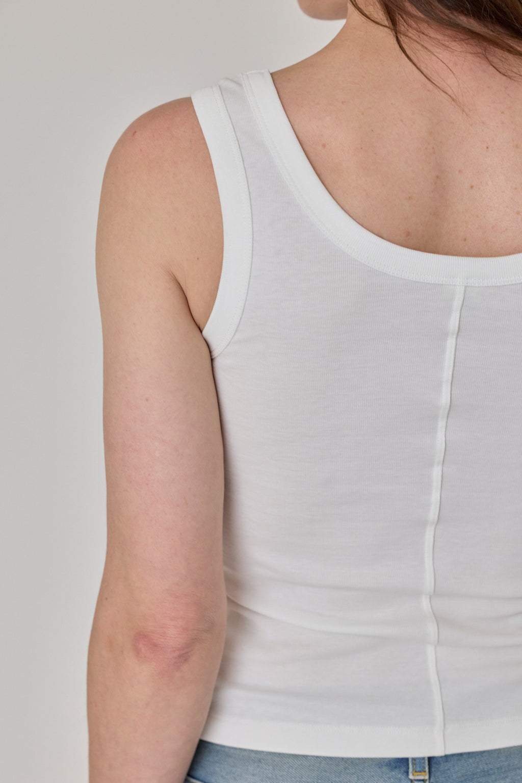 Hillie Tank - White