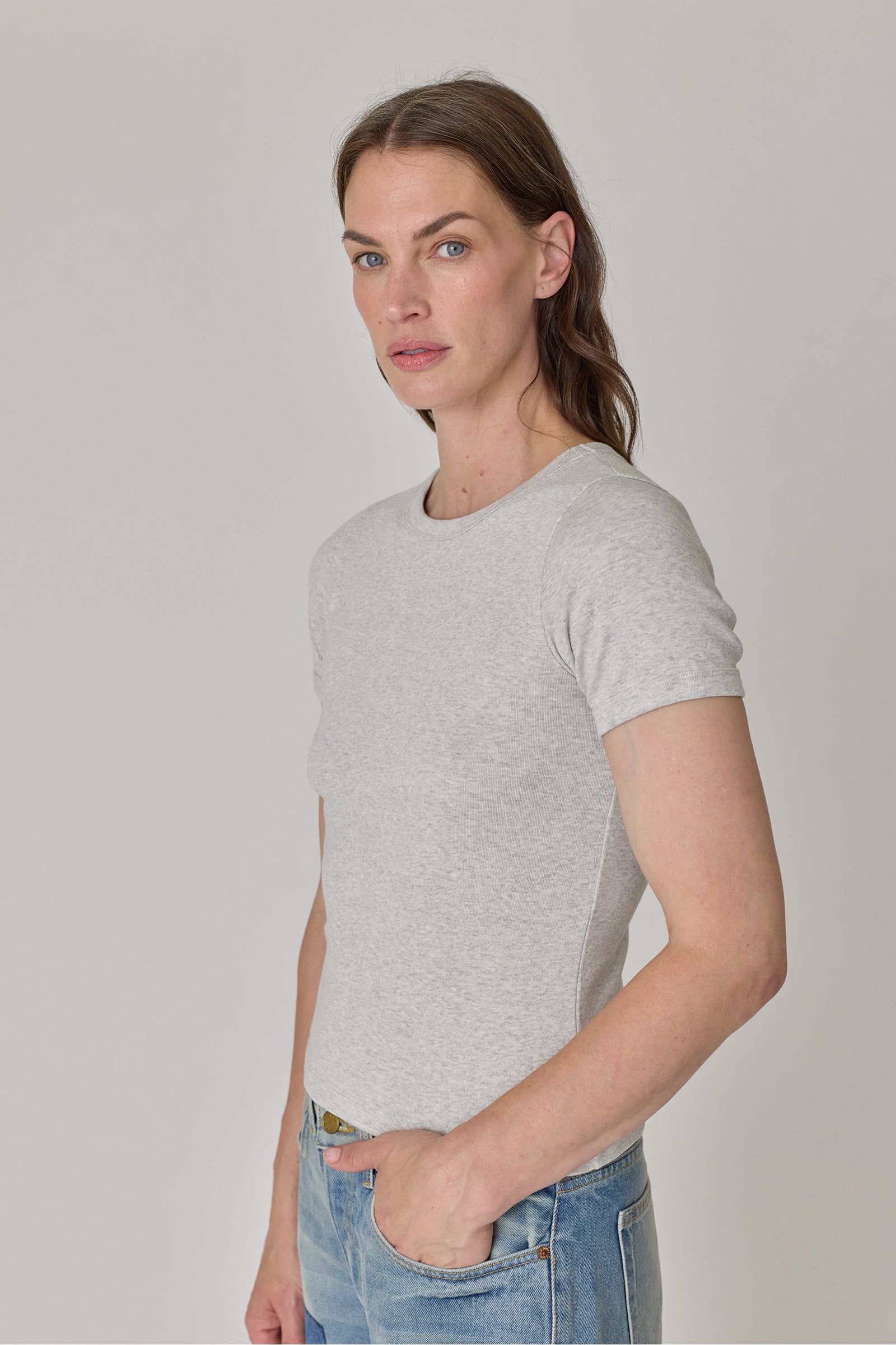 Car Tee - Heather Grey