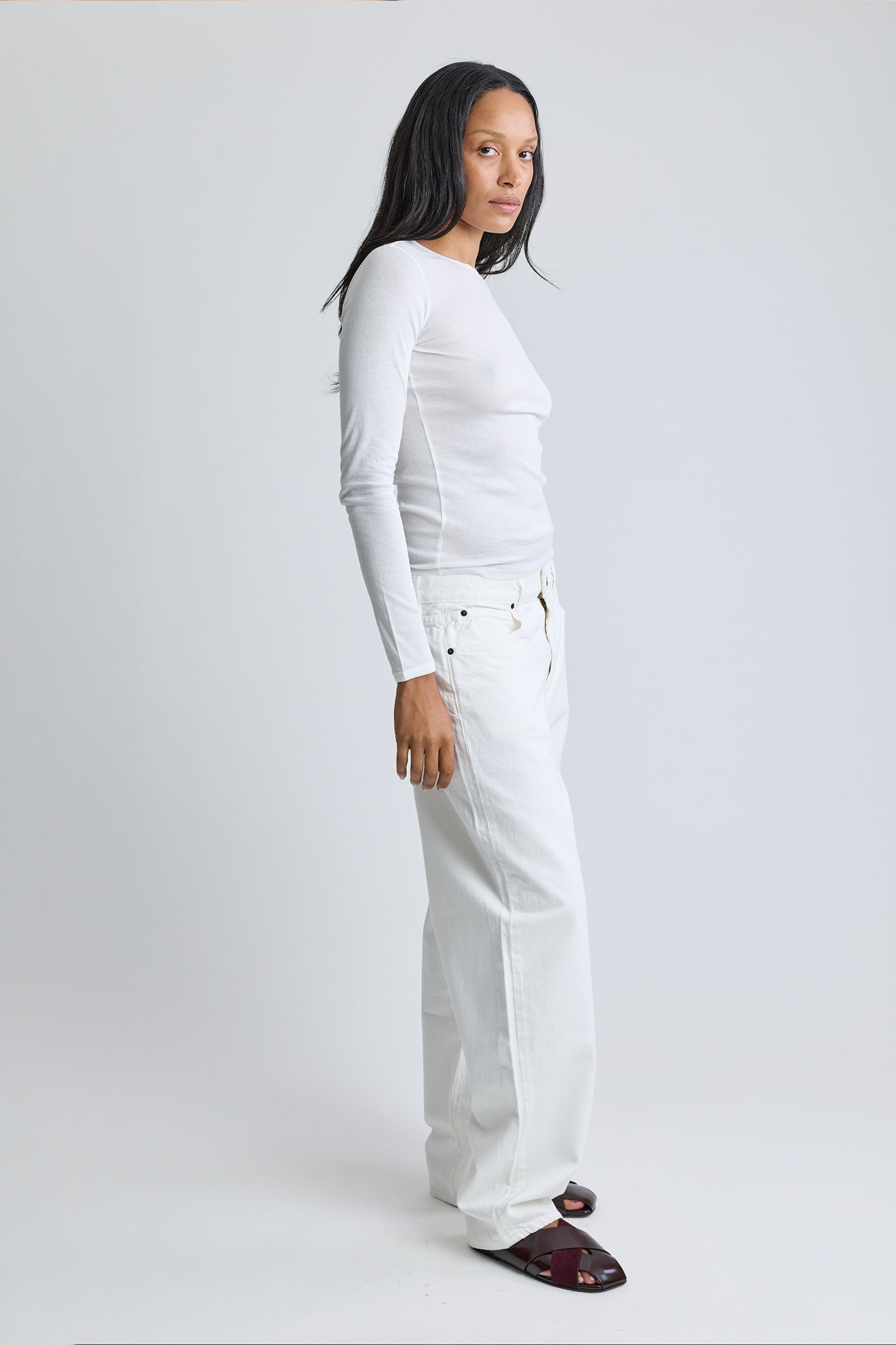 Olivia Longsleeve - White