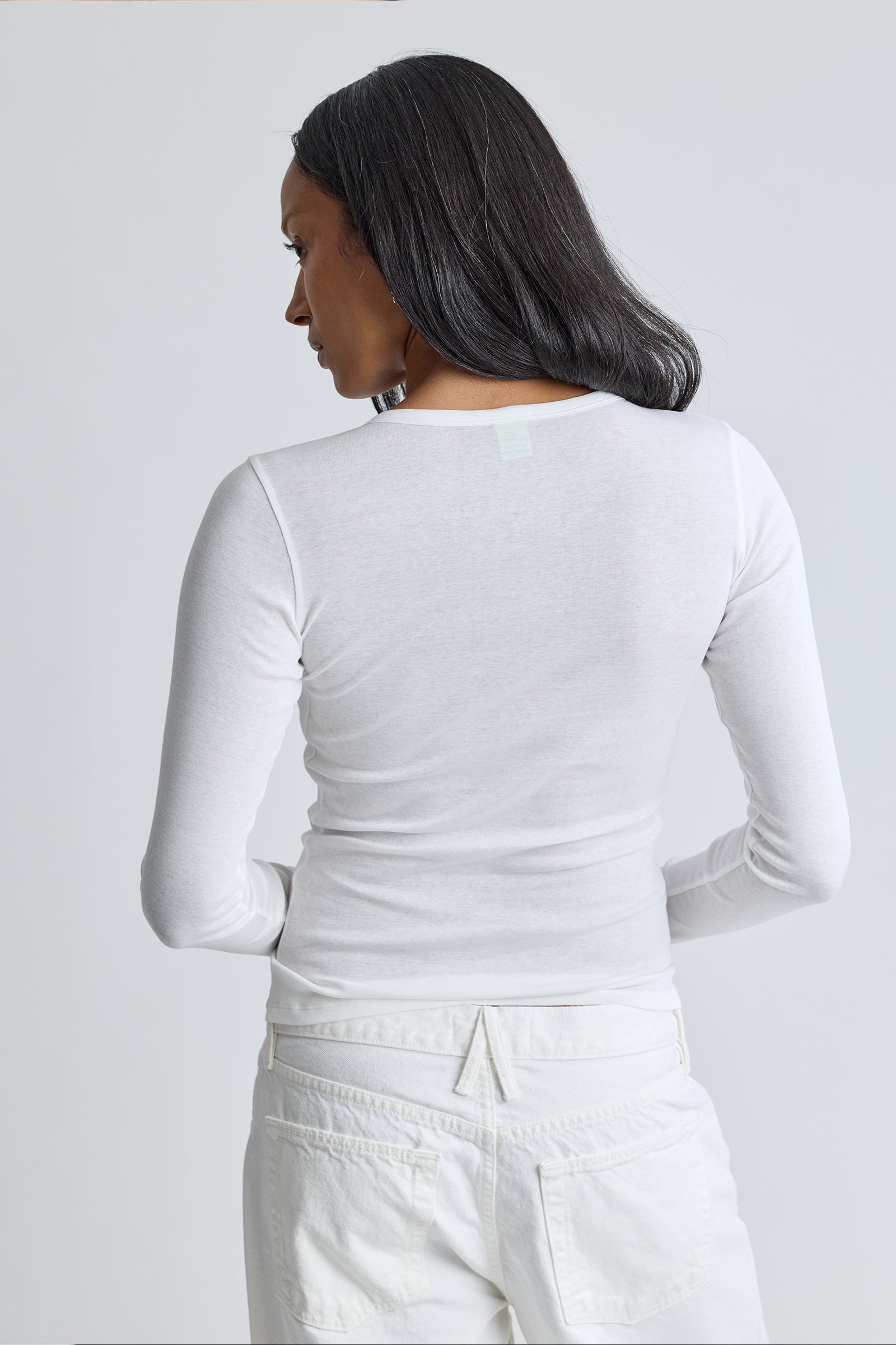 Olivia Longsleeve - White