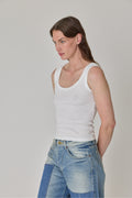 Hillie Tank - White