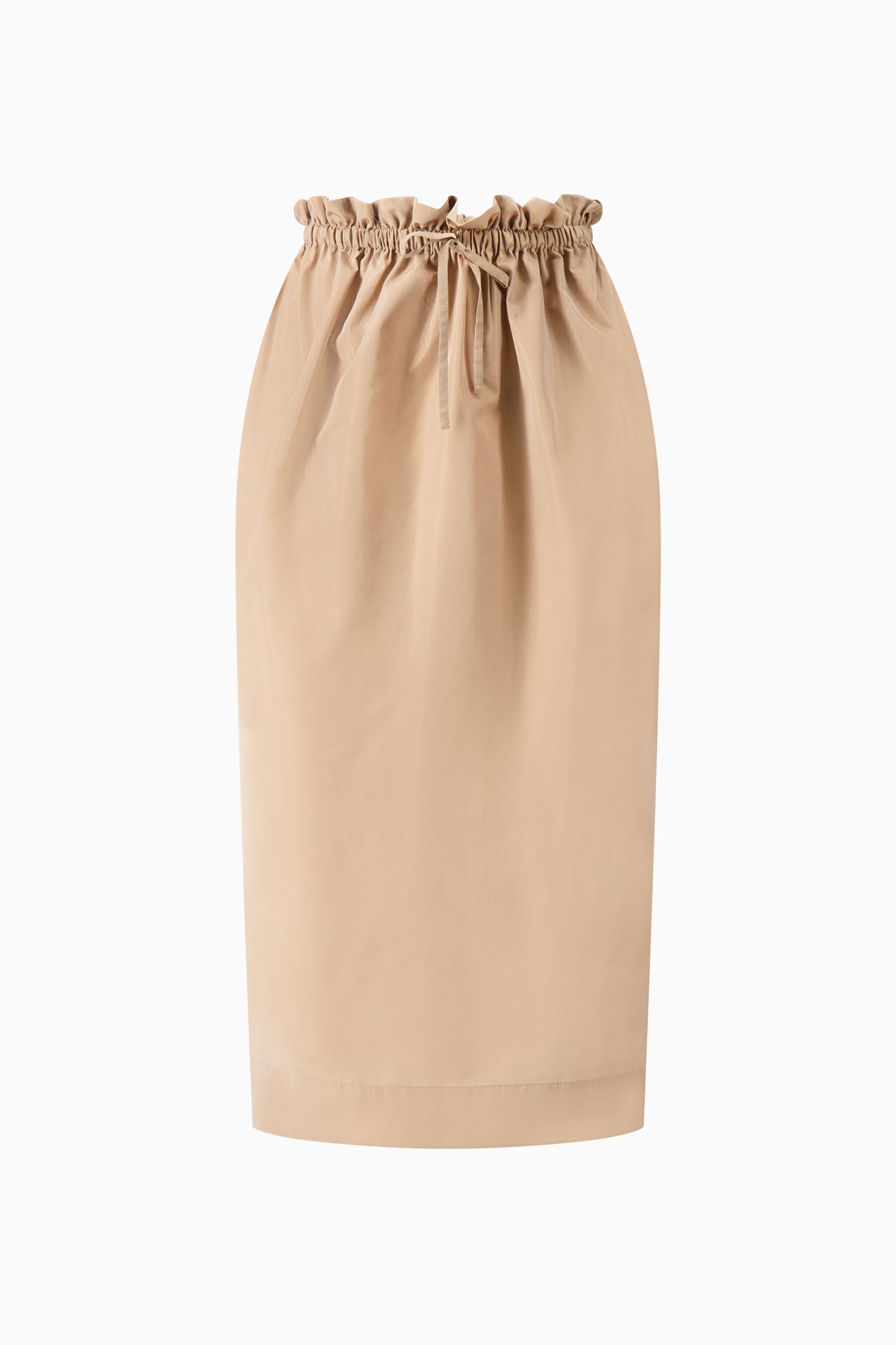 Gathered Waist Tulip Skirt