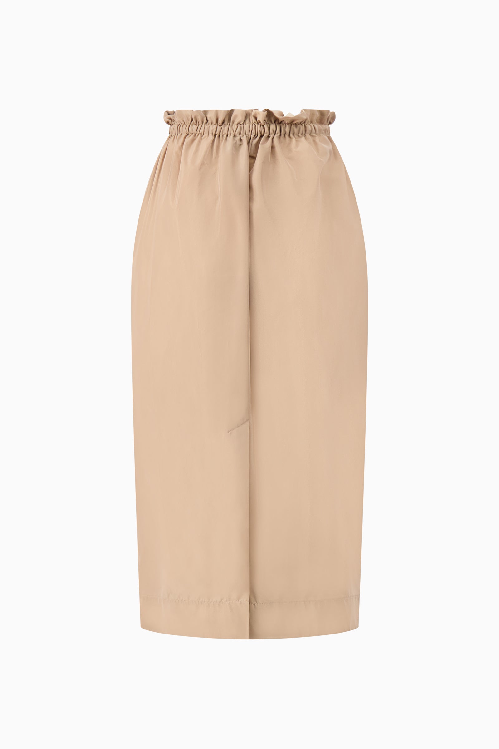 Gathered Waist Tulip Skirt