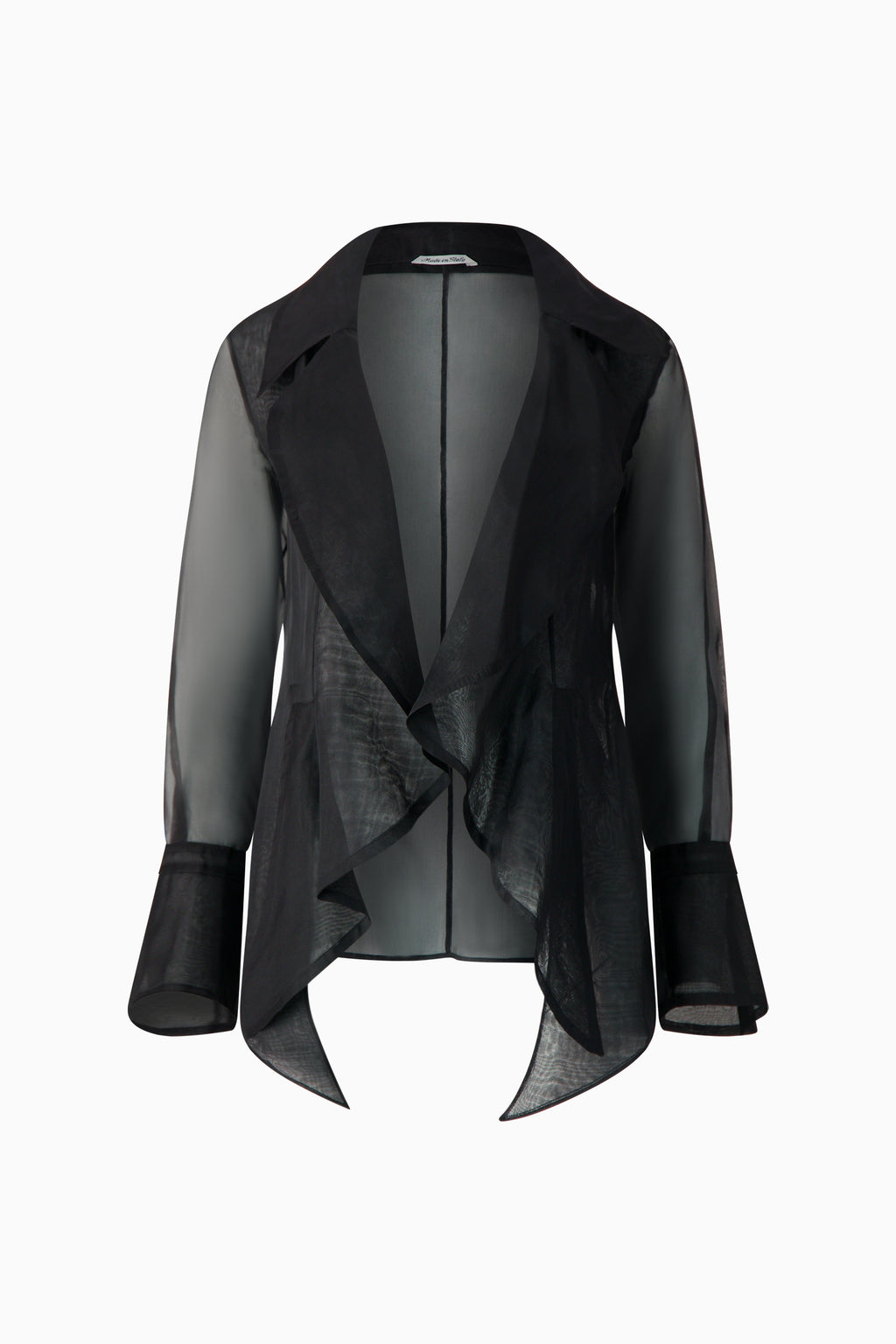 Gianfranco Ferre Organza Blouse - Black