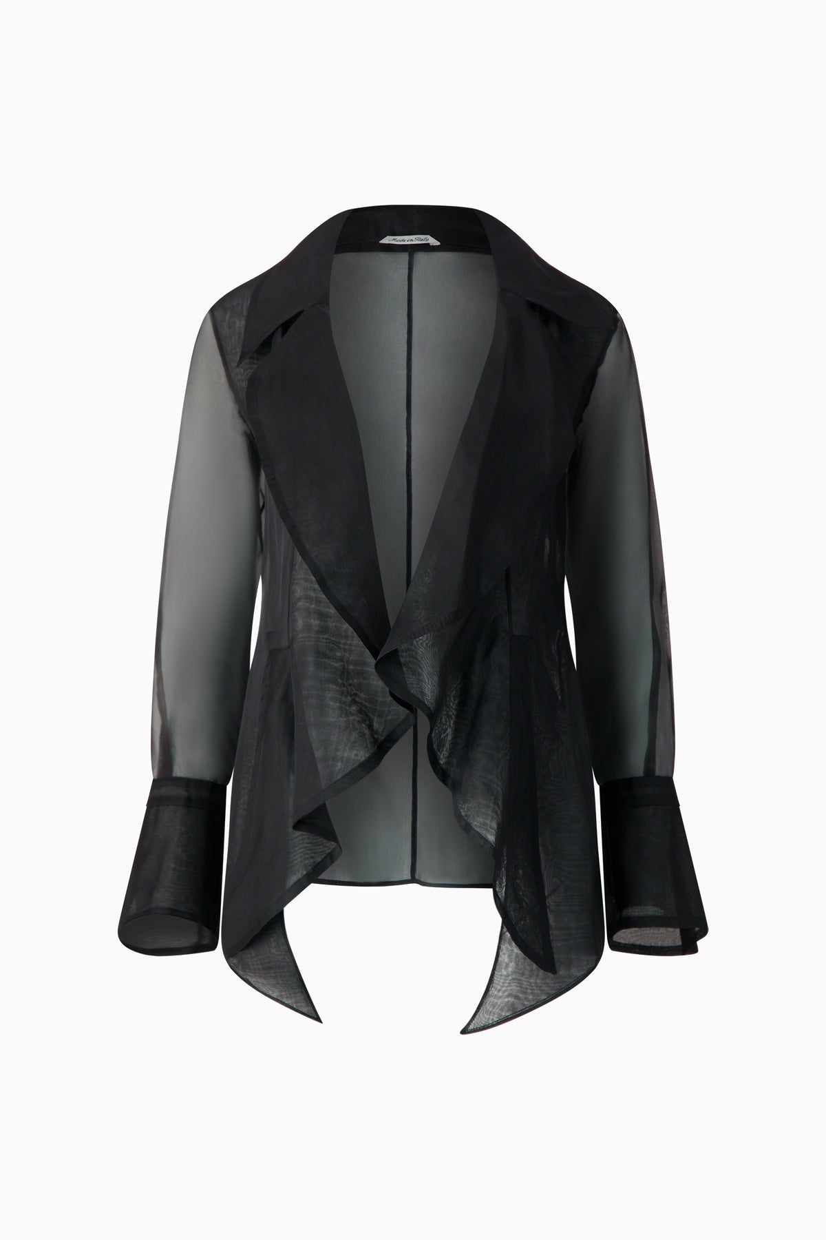 Gianfranco Ferre Organza Blouse - Black