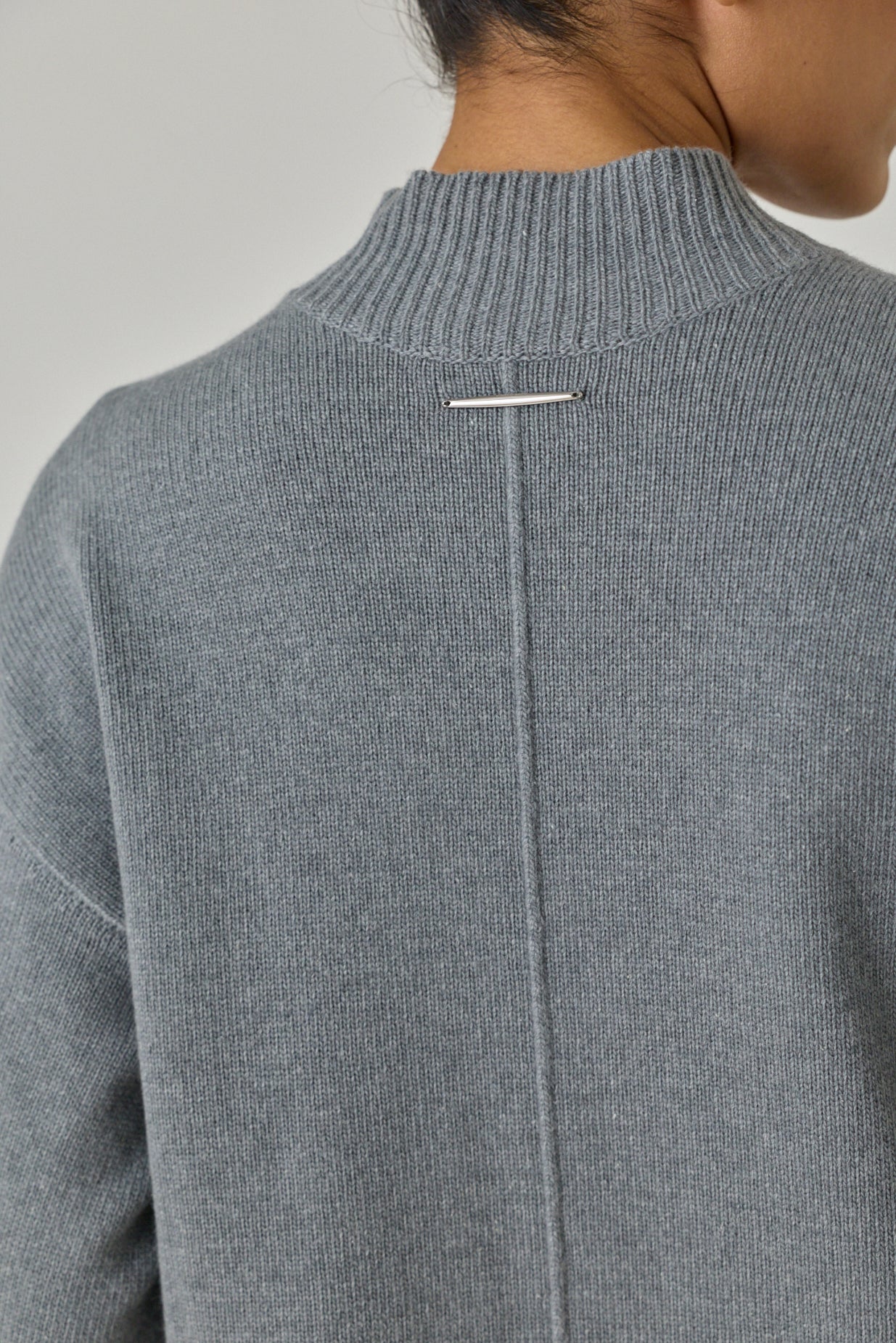 Cashmere Vertebrae Oversized Sweater